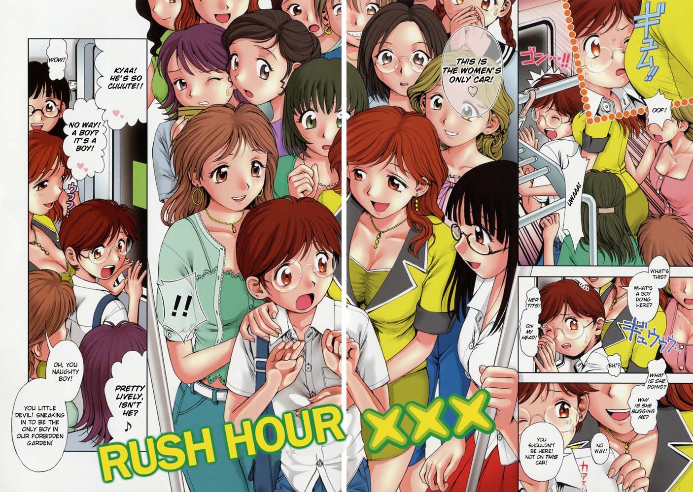 Hentai Manga Comic-Rush Hour XXX-Chapter 1-2